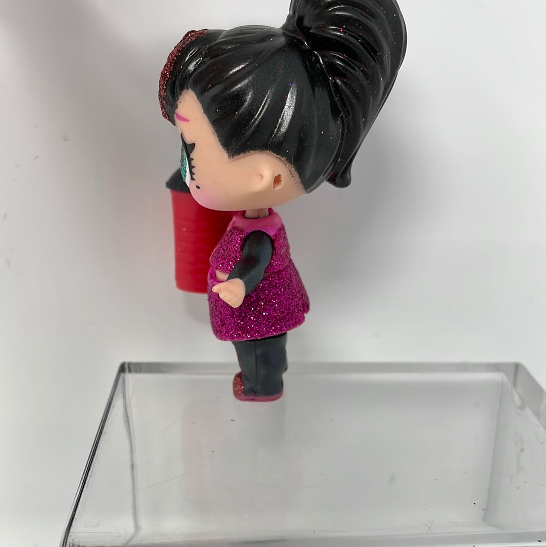 LOL Surprise Big Sister Doll Black and Pink Hair Glitter Pink