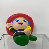 Mattel; Nickelodeon (Nick Jr.) Bubble Guppies -FIREFIGHTER GIL squirter bath toy