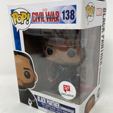 Funko Pop! Marvel Civil Wars Captain America Walgreens Exclusive Black Panther [Unmasked] 138