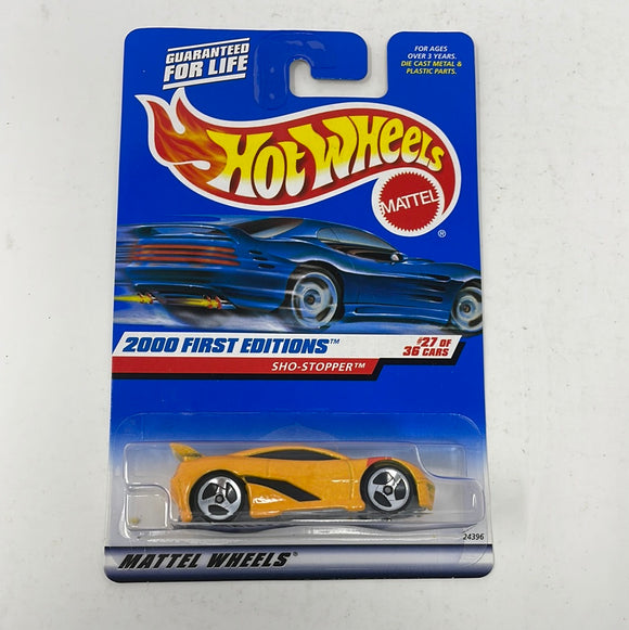 Hot Wheels 2000 First Editions Sho-Stopper 087 SB Wheels