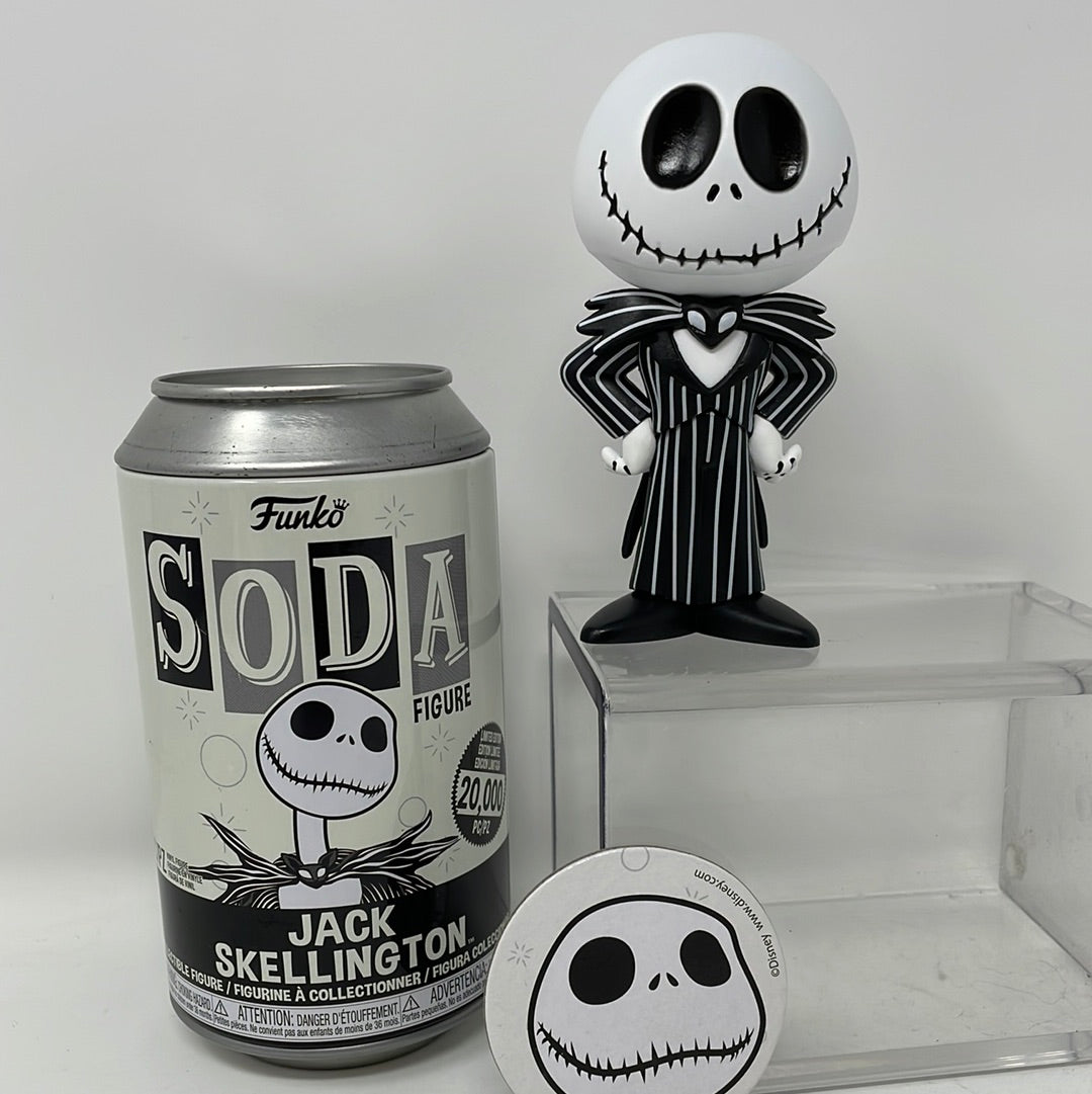 Funko pop soda chase good common bundle nightmare before Christmas blacklight jack sk