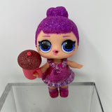 LOL Surprise Doll Purple Glitter Hair and Pink Glitter Outfit