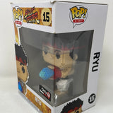 Funko Pop 8-Bit Street Fighter GameStop Exclusive Ryu 15