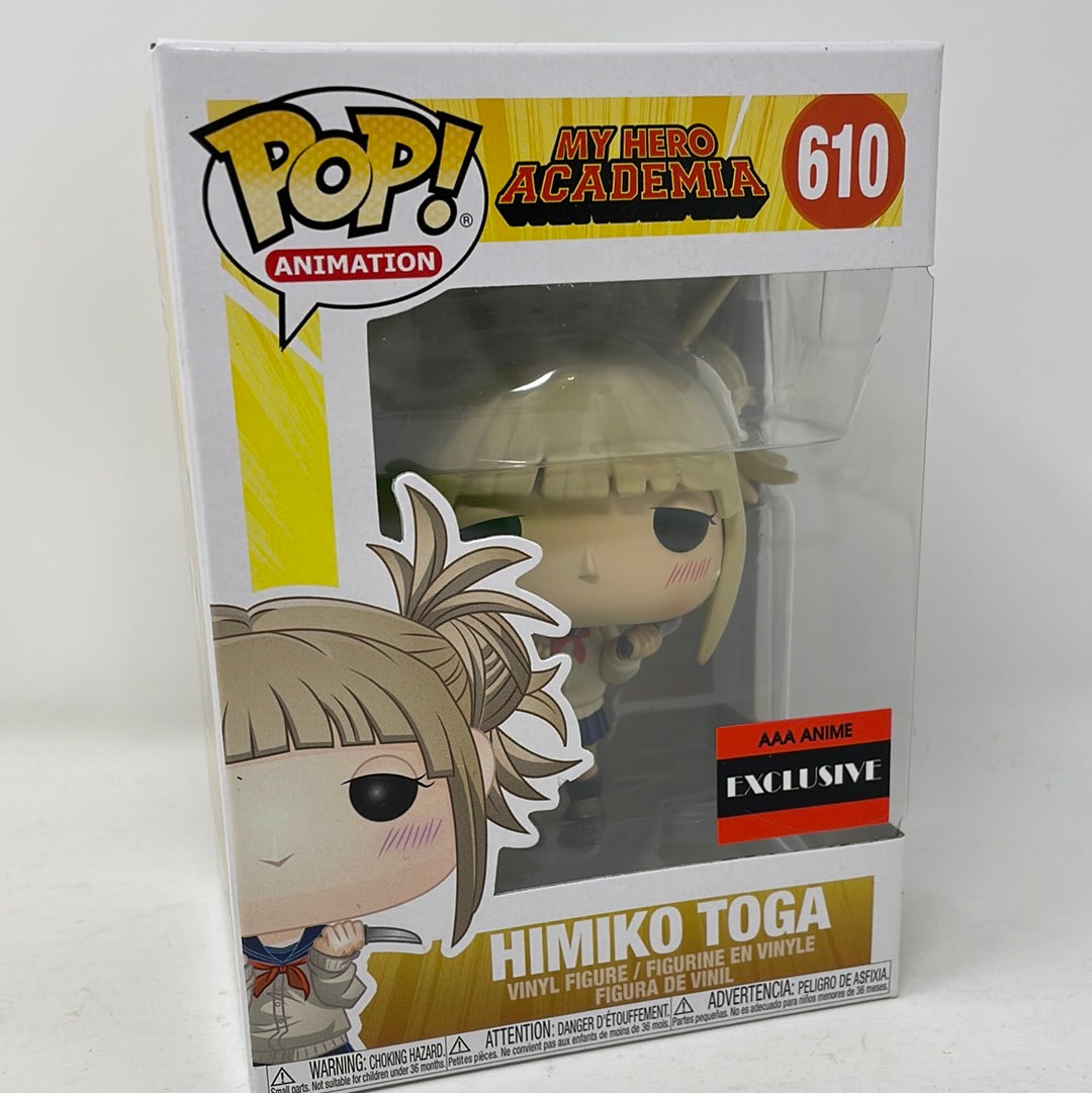 Funko POP! ANIME MY HERO ACADEMIA 610 hot HIMIKO TOGA JAPAN TOY SAPIENS EXCLUSIVE