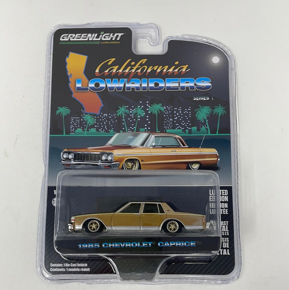 Greenlight Collectibles Series 1 1:64 California Lowriders 1985 Chevrolet Caprice