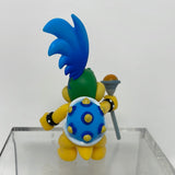 World Nintendo Jakks Pacific Super Mario Larry Koopa 2.5" Action Figure W Staff