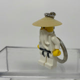 LEGO Ninjago minifigure Master Sensei Wu Key Chain