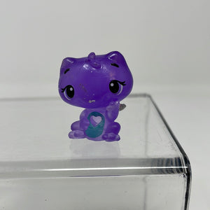 Hatchimals Colleggtibles Purple Frog Silver Wings Figure