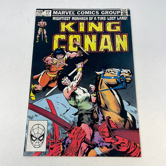 Marvel Comics King Conan #17 July 1983