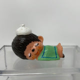 Monchhichi Get Well Soon PVC Miniature Monkey Sick Figure Vintage 1979 Sekiguchi