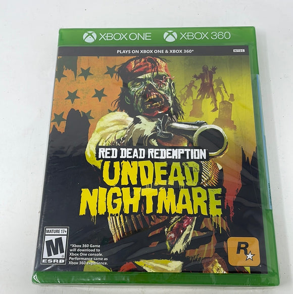 Xbox One & Xbox 360 Red Dead Redemption Undead Nightmare (Sealed)