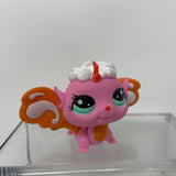 Littlest pet shop Show Burst Majestic. Masquerade Fairy. Pink White Orange 2835