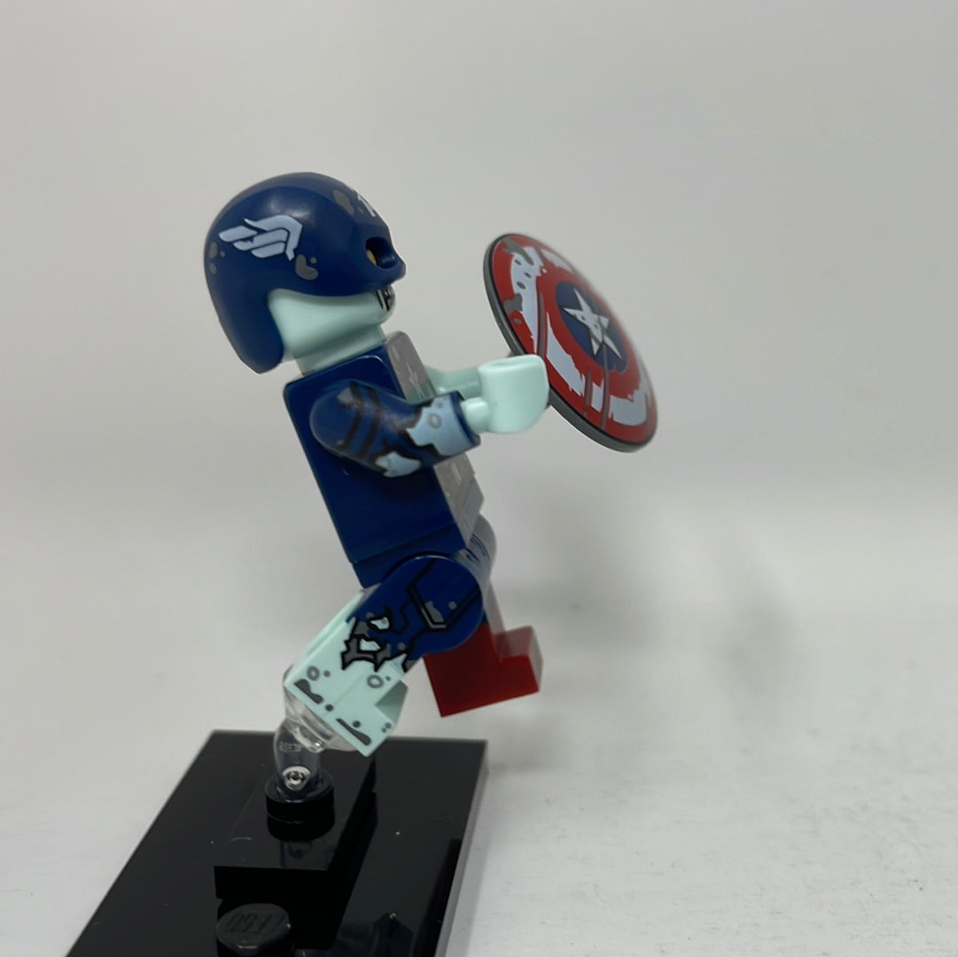 Lego Marvel Studio Series Zombie Captain America Minifigure 71031