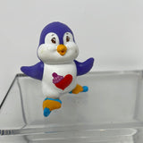 Vintage Care Bears Cousins Cozy Heart Penguin PVC Figure 1985 Miniature Mini
