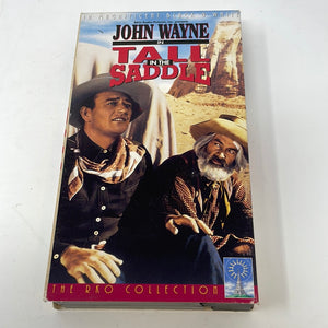 VHS The Magnificent Black & White John Wayne in Tall In The Saddle The RKO Collection