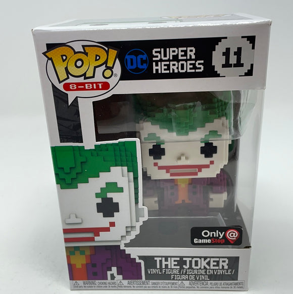 Funko Pop! 8-Bit GameStop Exclusive the Joker DC comics 11