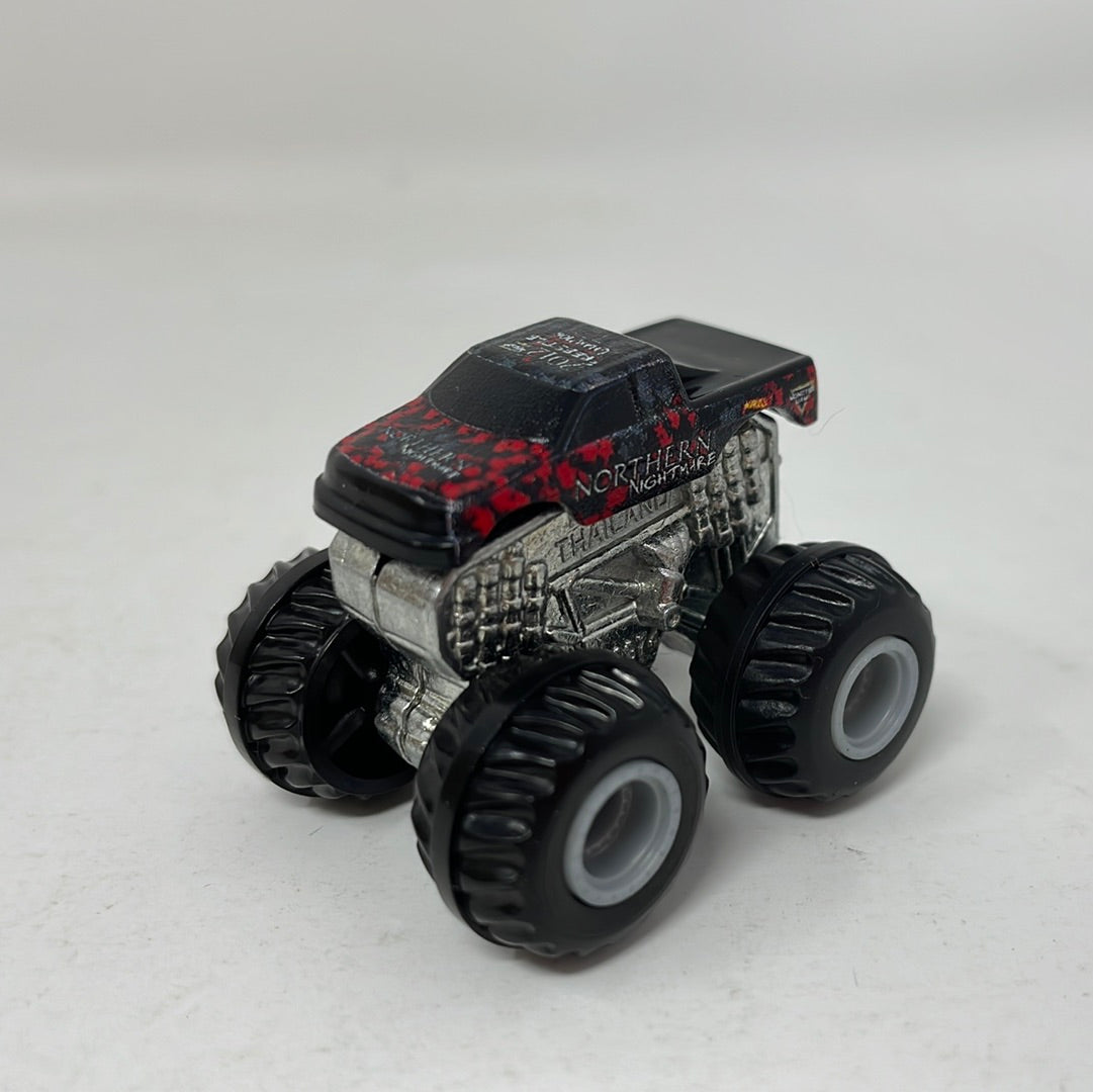 Hot Wheels Mattel Mighty Minis Northern Nightmare Monster Truck NO