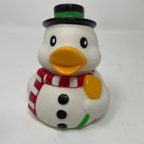 Snowman Rubber Duck