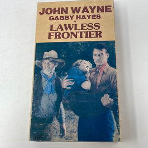 VHS John Wayne, Gabby Hayes In Lawless Frontier
