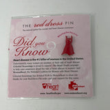 The Red Dress Pin 2005