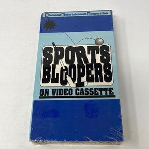 VHS Diamond Entertainment Corporation Sports Bloopers On Video Cassette Sealed