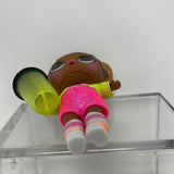 LOL Surprise Doll Brown Hair With Golden Buns Neon Outfit