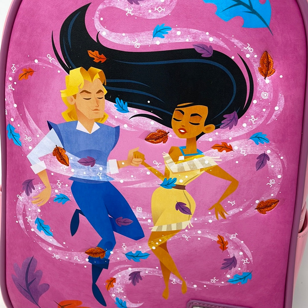 Loungefly disney pocahontas colors of the wind newest mini backpack