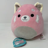 Squishmallow 8" Flip-a-Mallow Dohna The Pink Panda & Mischa The Snow Leopard NWT