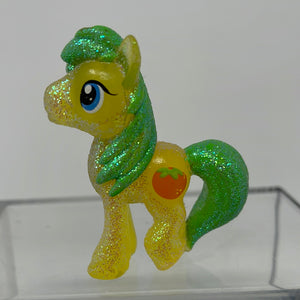 My Little Pony FiM Blind Bag Wave 10 2" Transparent Glitter Mosely Orange Figure MLP