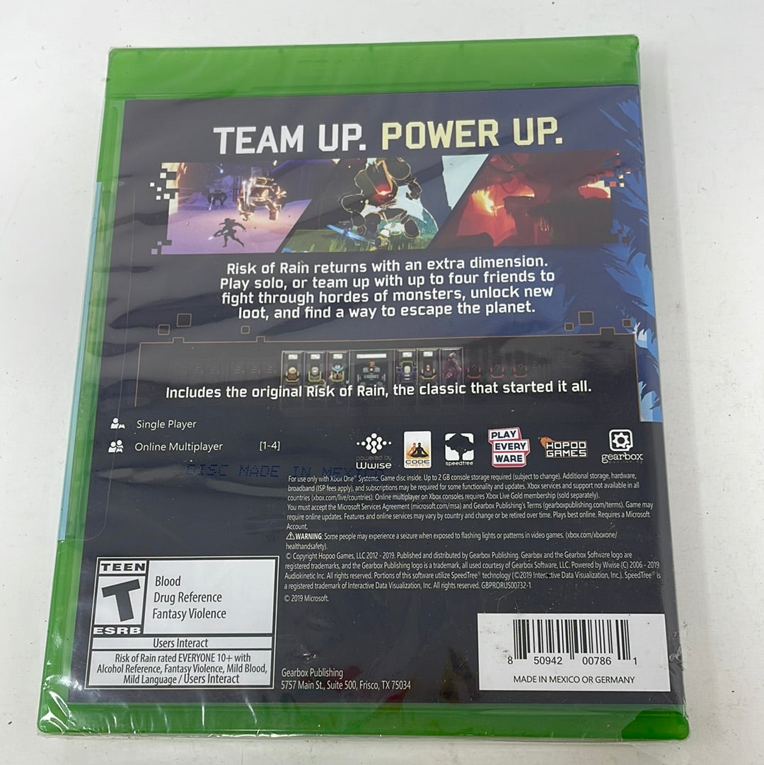 Xbox One Risk Xbox One Risk Of Rain 2 (Sealed) – shophobbymall