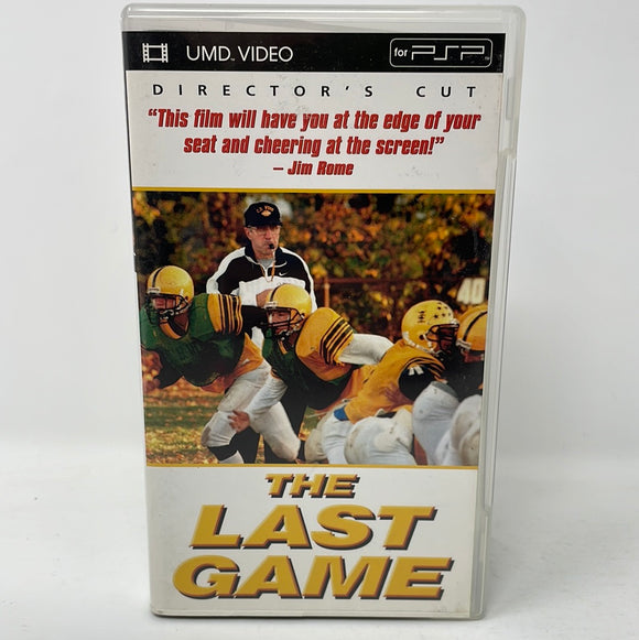 UMD Video for PSP Director’s Cut The Last Game