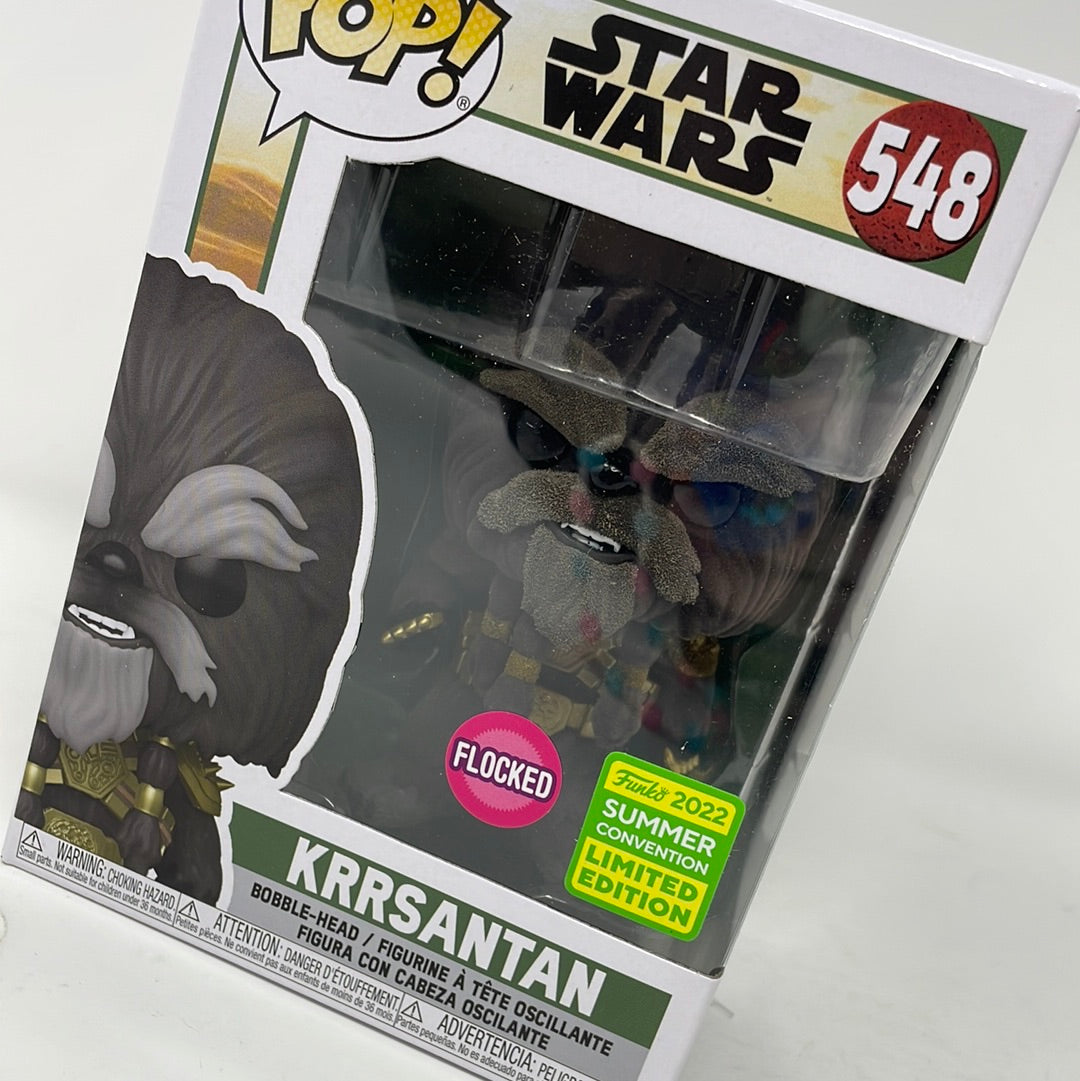 Star Wars Krrsantan Flocked 2022 popular Summer Convention Funko Pop