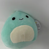 NWT Squishmallow 5" Ben the Teal Dino