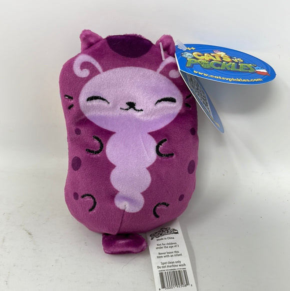 NWT Cats Vs Pickles 4” Bean Flutter Kitty Blue Wave Rare Hard To Find Cat #160