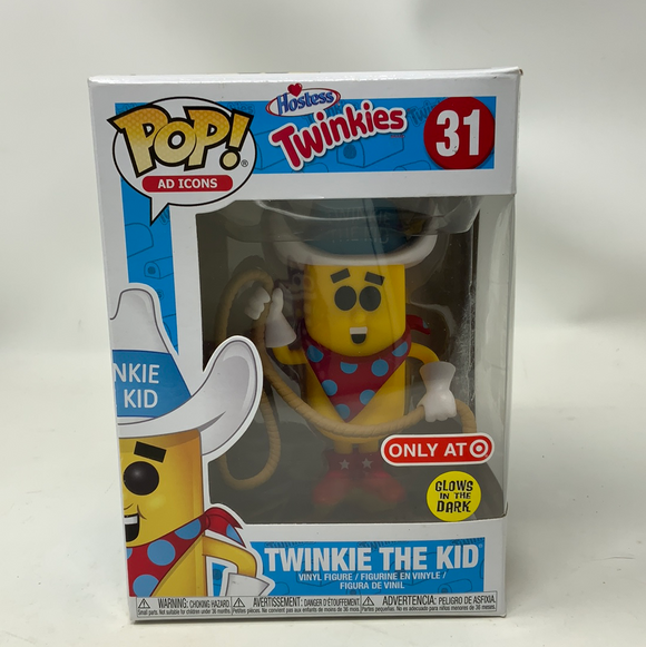 Funko Pop Ad Icons Twinkie the Kid Glow-in-the-Dark Target Exclusive 31