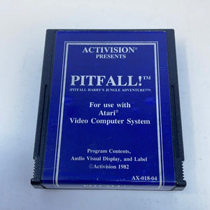 Atari 2600 Pitfall (Blue Label)