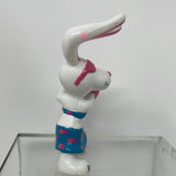 Beach Bunnies Figurine Bunny w/Beachball PVC Figure Applause 1987 Vintage RARE