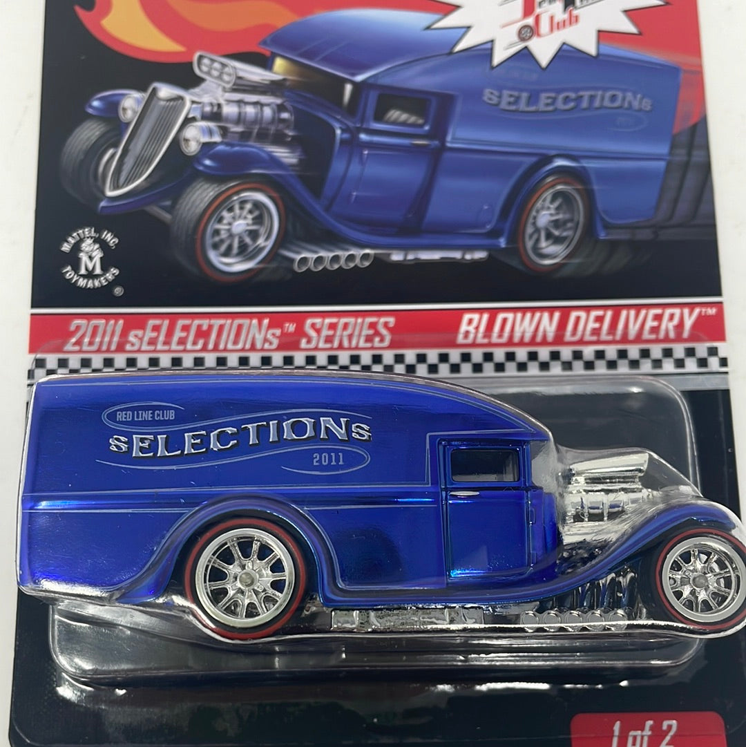 Hot Wheels Red Line Club RLC Blown Delivery 1 of 2 2011 888/9408
