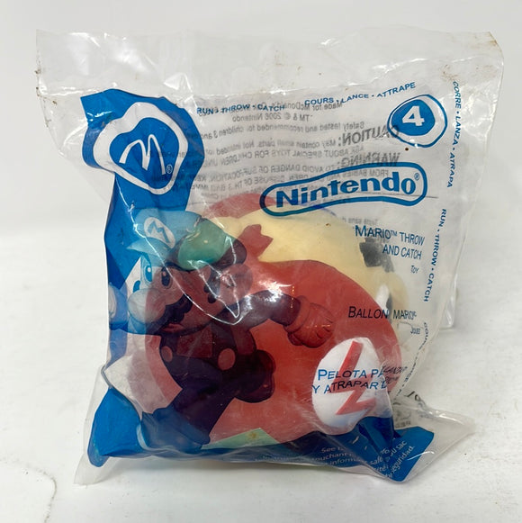 McDonald’s Nintendo Mario Throw And Catch Toy #4