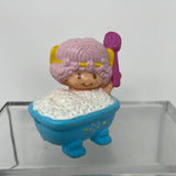 Vintage Strawberry Shortcake Angel Cake in Bathtub Mini Miniature PVC Figure