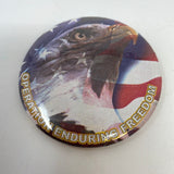 Operation Enduring Freedom American Flag Eagle Pin