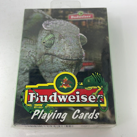 1998 Budweiser Playing Cards Full Deck Frank The Lizard Vintage