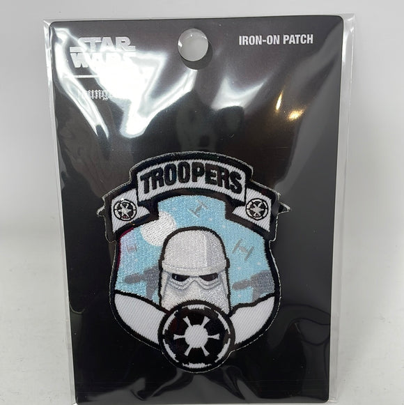 Star Wars Strom Troopers Embroidered Iron On Patch - Loungefly Disney