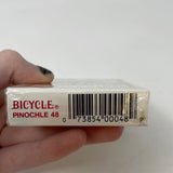 Bicycle Pinochle Special 48-Card Deck Red Playing Cards - NEW