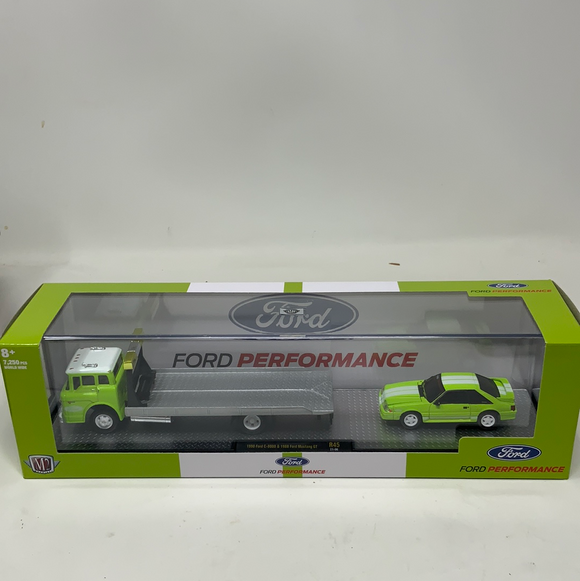 M2 Ford Performance Diecast 1990 Ford C-8000 & 1988 Ford Mustang GT LE 7,250