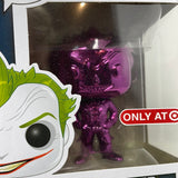 Funko Pop! Heroes Batman Arkham Asylum Purple Chrome The Joker Target Exclusive 53