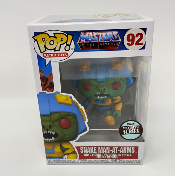 Funko Pop Retro Toys Masters of the Universe Snake Man-At-Arms 92