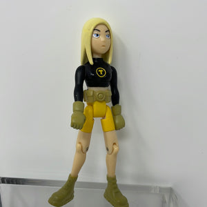 Teen Titans TERRA Action Figure Toy Doll Bandai 2004 3.75” DC Comics Rare
