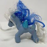 My Little Pony G3 MLP Silver Glow 2006 tinsel hair glitter details