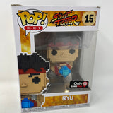 Funko Pop 8-Bit Street Fighter GameStop Exclusive Ryu 15